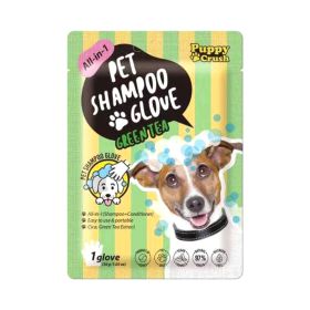 Puppy Crush Pet Shampoo 1 Glove Green Tea