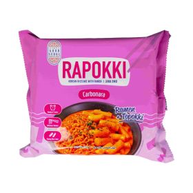 Good Seoul Rapokki Carbonara Rice Cake with Ramen