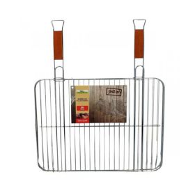 Paradiso Steel Double Grid 6 Hamburg Wooden Handle - 450211MI