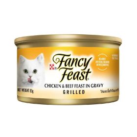 Purina Fancy Feast Grilled Chicken & Beef Feast in Gravy