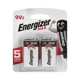 Energizer Max 9V Alkaline Batteries