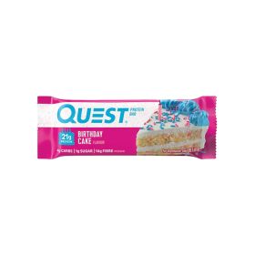 Quest Protein Bar Birthday Cake