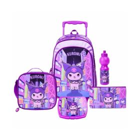 Sanrio Kuromi Ambition 5In1 16 Inch Backpack Set