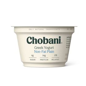 Chobani Non Fat Plain Yogurt