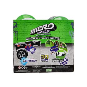 Micro Wheels Car And Car Cleaning Kit Multi Color