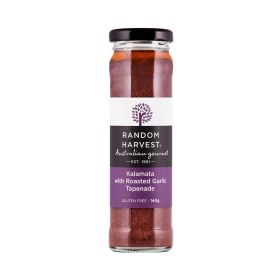 Random Harvest Kalamata with Roasted Garlic Tapenade