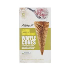 Altimate Large Traditional Waffle Cones