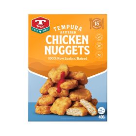 Tegel Frozen Tempura Battered Chicken Nuggets