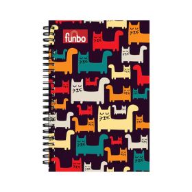 Funbo Kitty 80 Sheets A4 Notebook