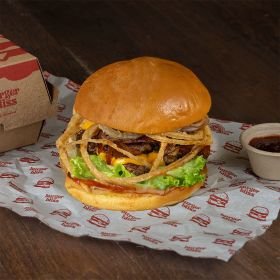 Cheese & Bacon Stack Burger