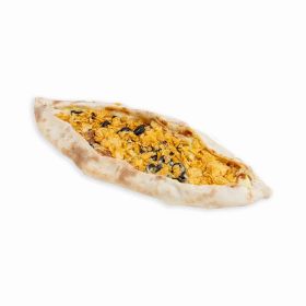 Kraft Cheese, Olives and Chips Manakish