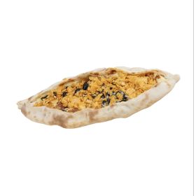 Kraft Cheese, Olives and Chips Manakish