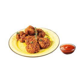 Boneless Chicken Wings with Hot Buffalo Sauce