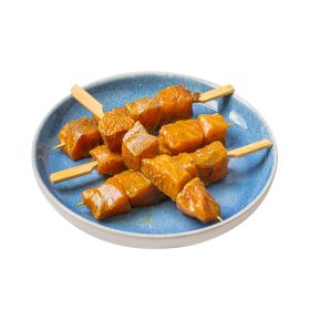 Marinated Salmon Skewer