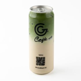 Iced Organic Matcha Latte
