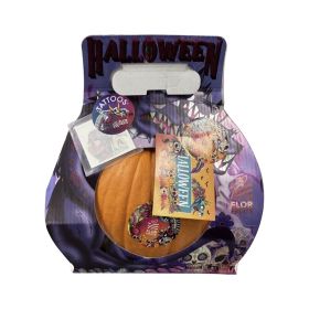 Halloween Ornamental Pumpkin with Handle