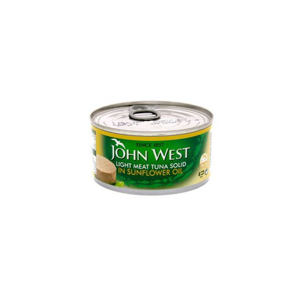 Johnwest Light Meat Tuna In Sunflower Oil Grandiose.ae