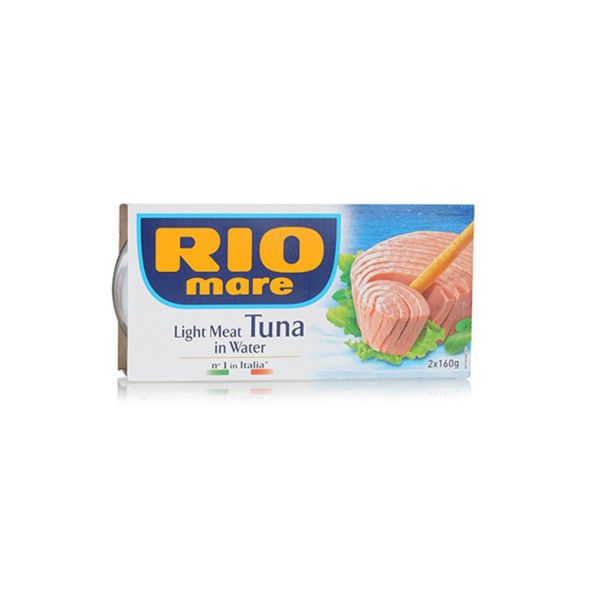 Rio Light Meat Tuna In Water 2X160G Special Offer Grandiose.ae
