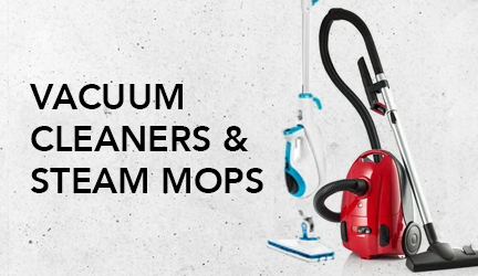 Vacuum Cleaners & Steam Mops