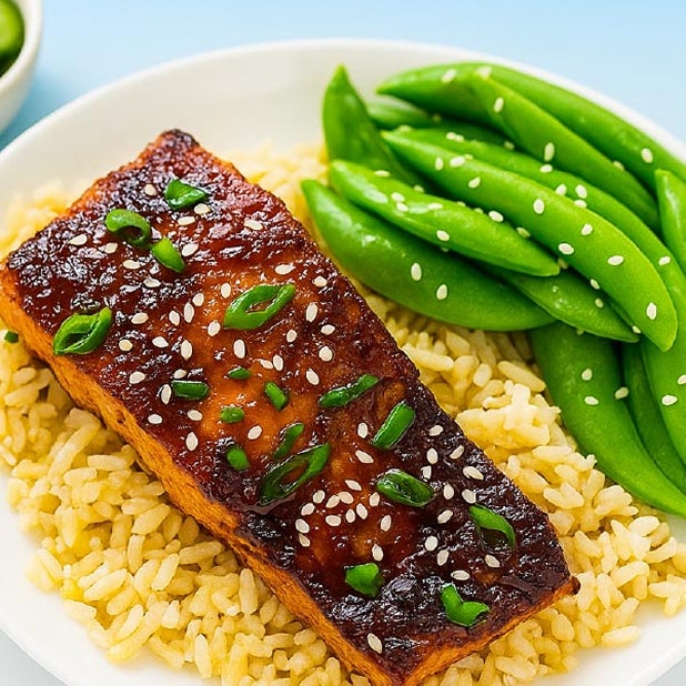 Asian-Glazed Salmon – Sweet, Savory & So Easy