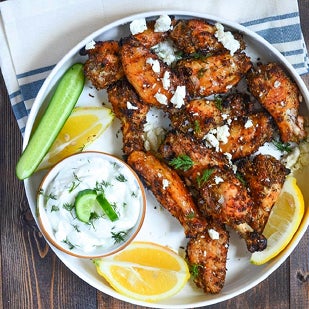 Greek Baked Chicken Wings – Juicy, Zesty & Irresistible